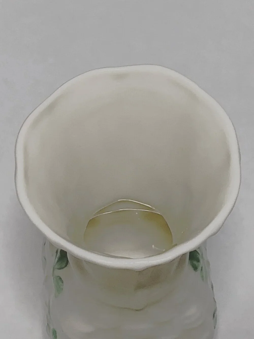 Belleek Ireland Basket Weave Shamrock 4